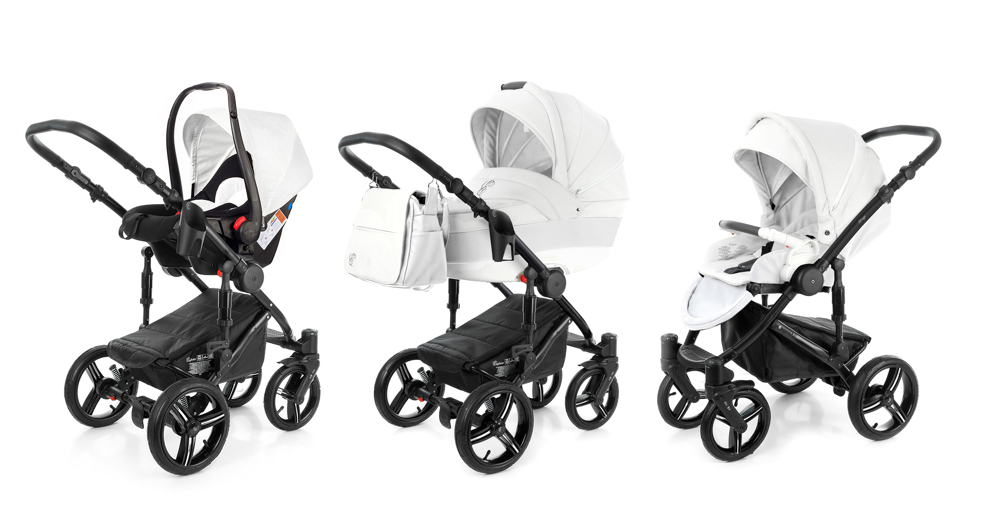 Коляска 3 в 1 Esspero Grand Magic (шасси Black) Artic leatherette