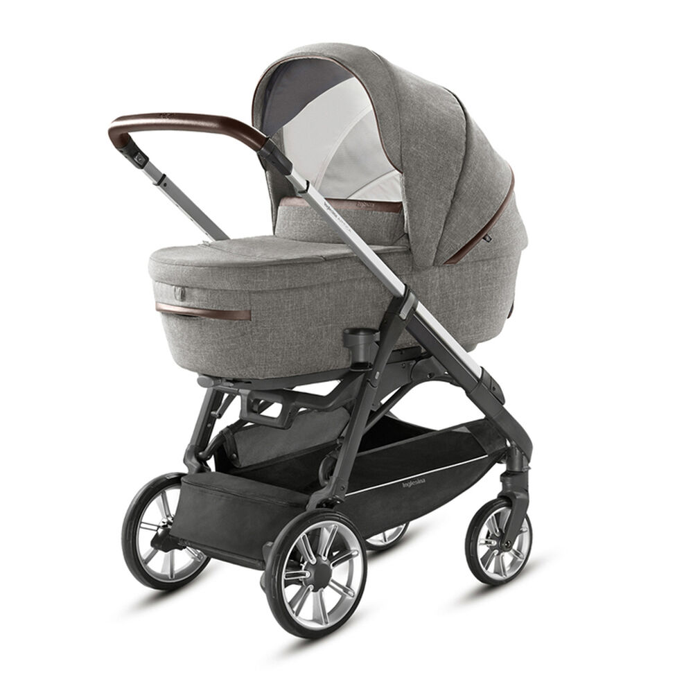 Коляска 2 в 1 Inglesina Aptica System Duo Mineral Grey/Graphite Coffee