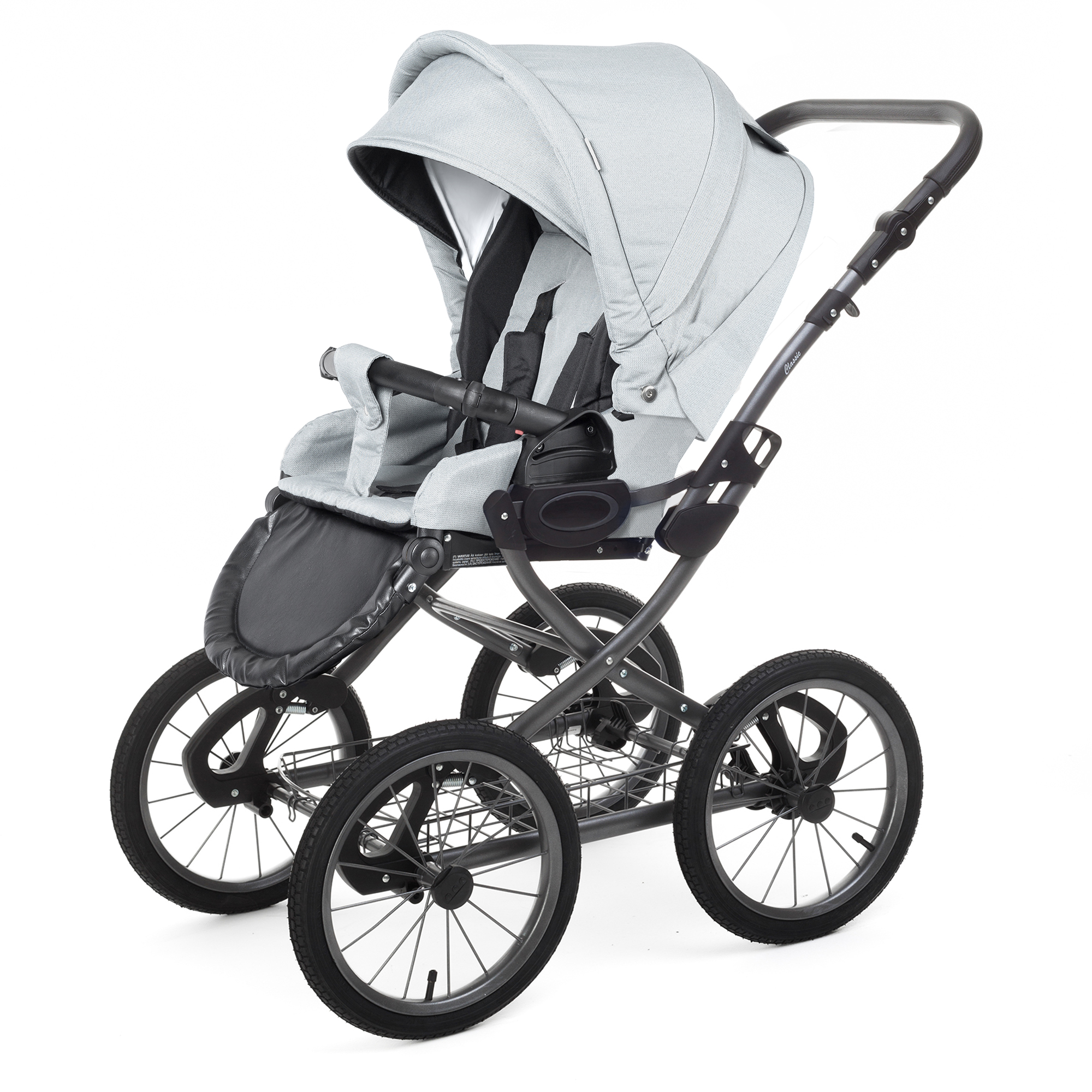 Прогулочная коляска Esspero Classic Alu (шасси Graphite) Steel