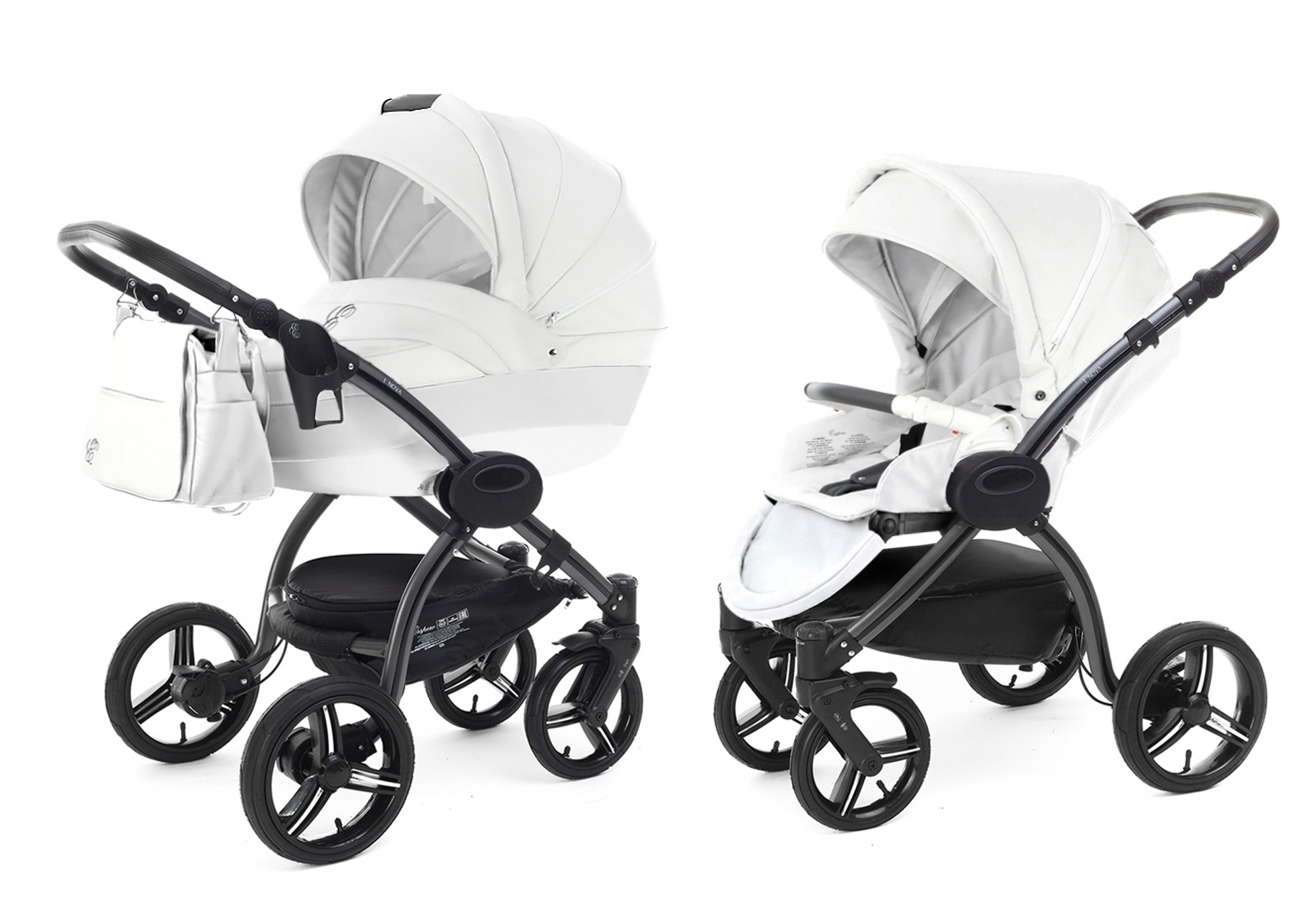 Коляска 2 в 1 Esspero Grand I-Nova (шасси Graphite) Argtic leatherette