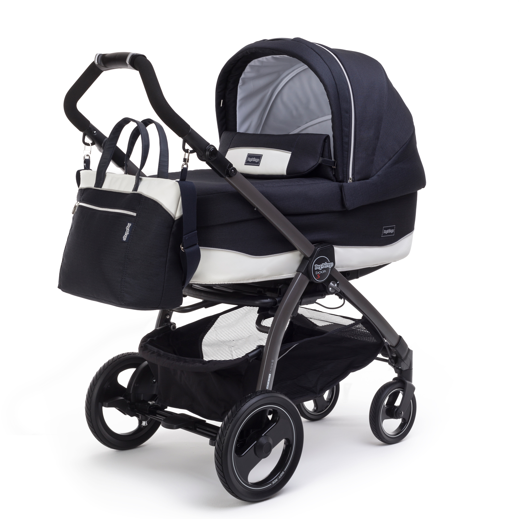 Коляска для новорожденных Peg Perego Book S Primonido Luxe Blue