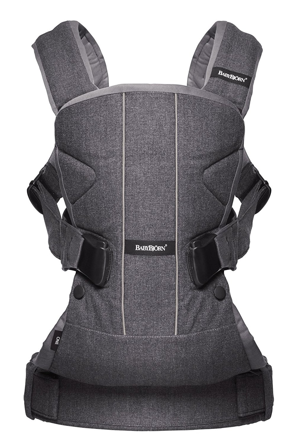 Рюкзак-Кенгуру BabyBjorn One Cotton Mix Серый деним