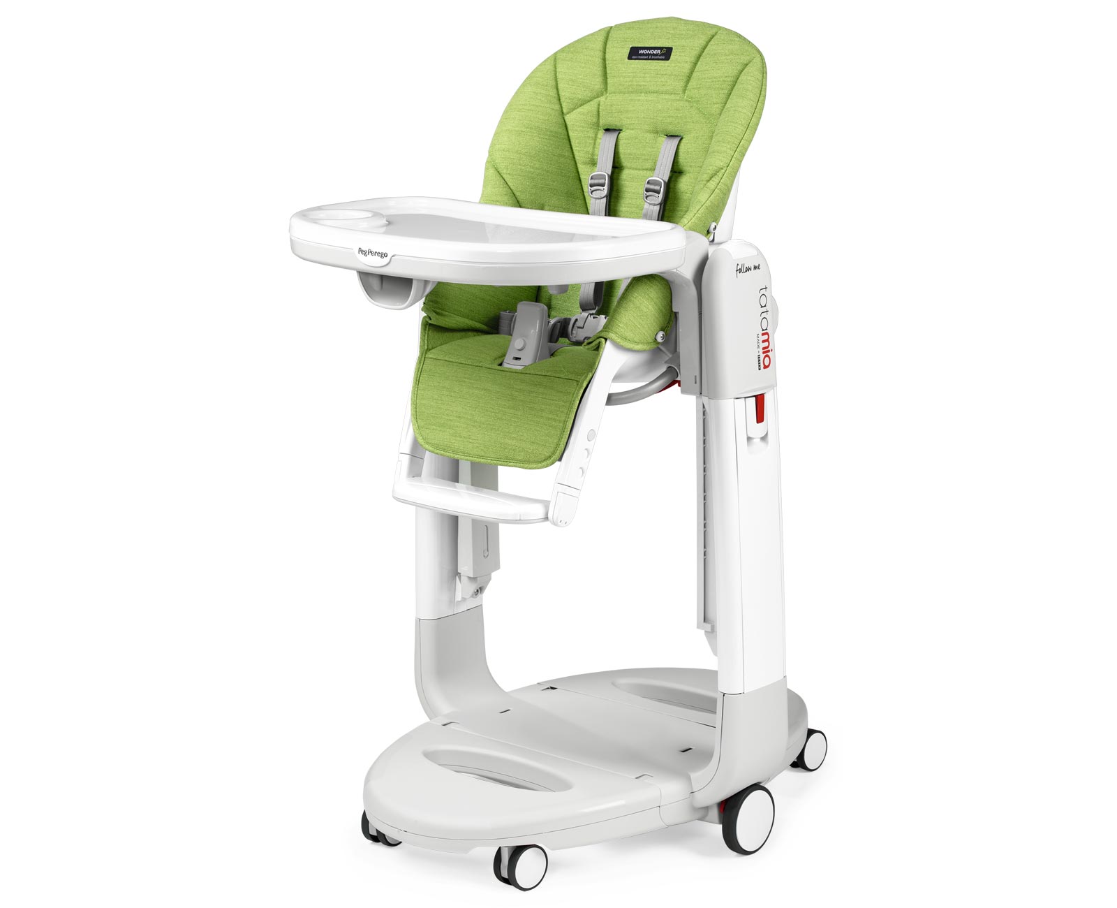 Стульчик для кормления Peg Perego Tatamia Follow Me Wonder Green 2022