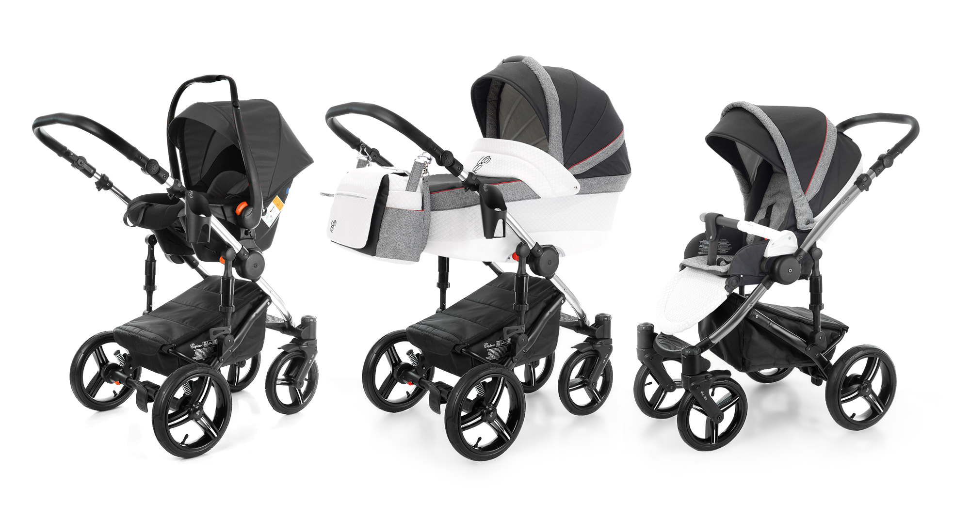 Коляска 3 в 1 Esspero Grand Magic (шасси Chrome) Royal Grey