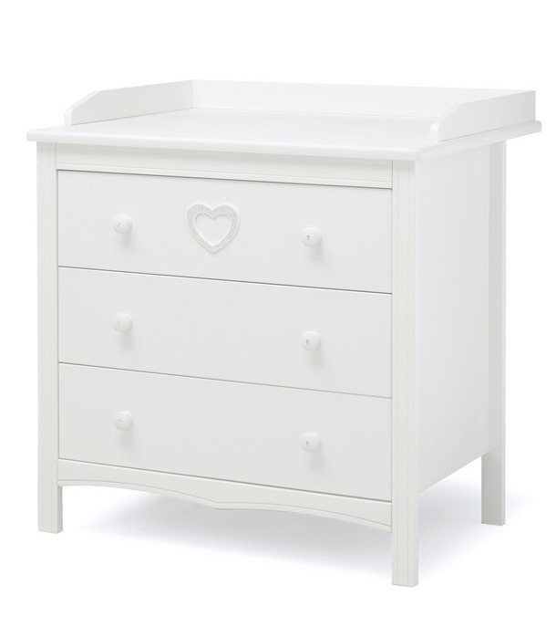Тумба Erbesi Cuore White (белый)