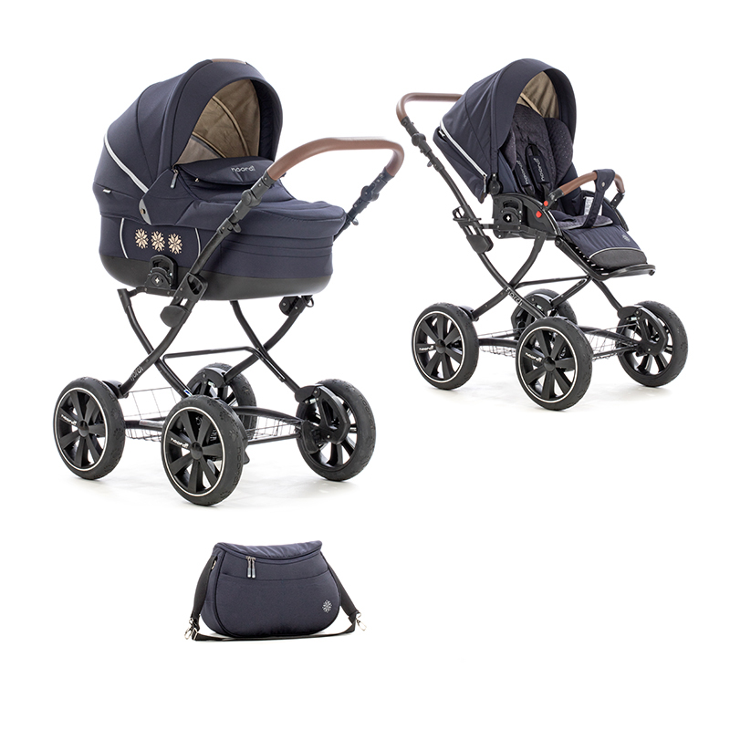 Коляска 3 в 1 Noordi Fjordi Classic Dark Saphire 855/1