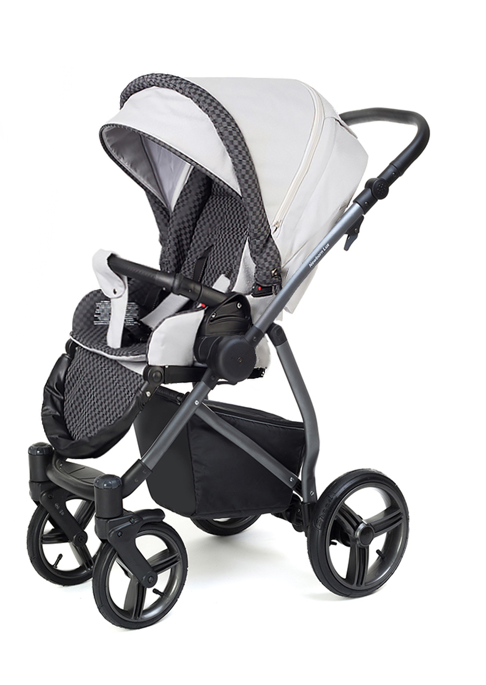 Прогулочная коляска Esspero Newborn Lux (шасси Graphite) Light Chek
