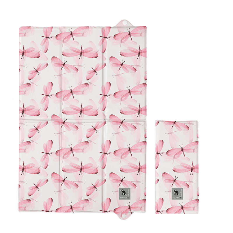 Пеленальный матрац Ceba Baby Flora Fauna 40х60 для путешествий Libelula W-305-099-543
