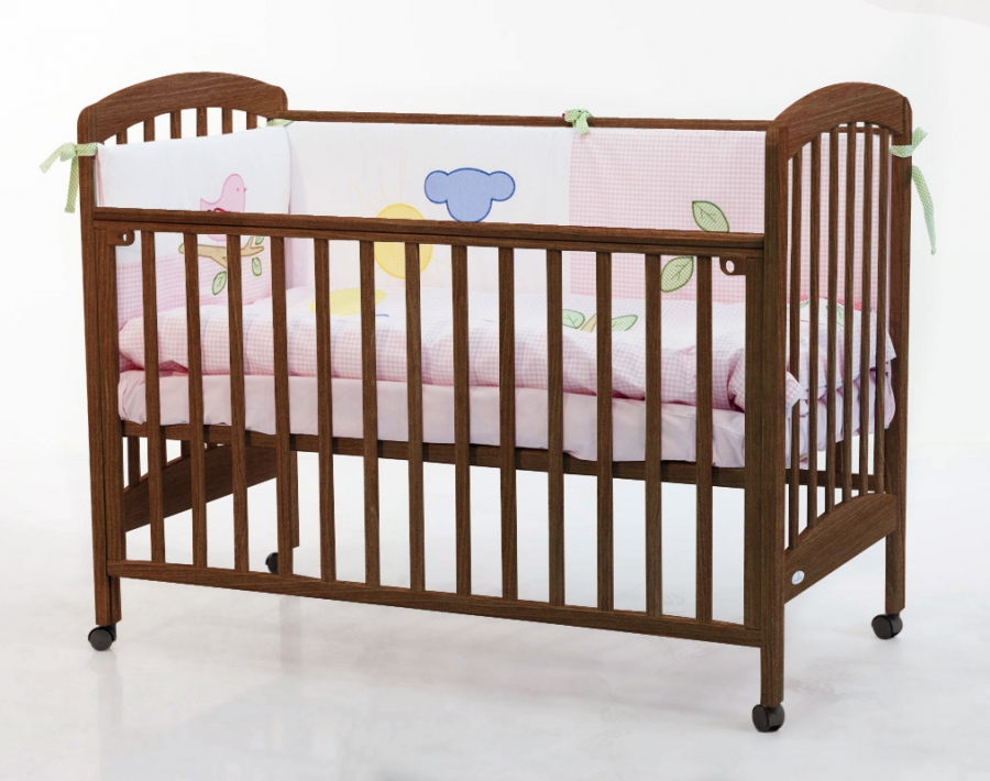 Кровать Fiorellino Dalmatina 120x60 Орех