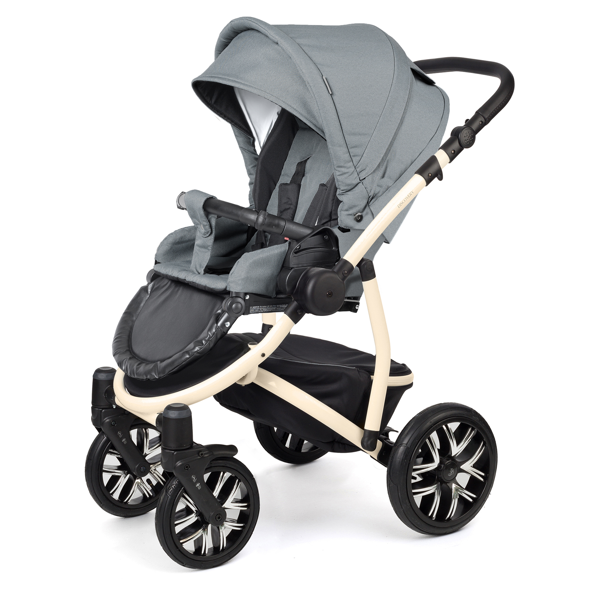 Прогулочная коляска Esspero Discovery Alu (шасси Beige) Asphalt