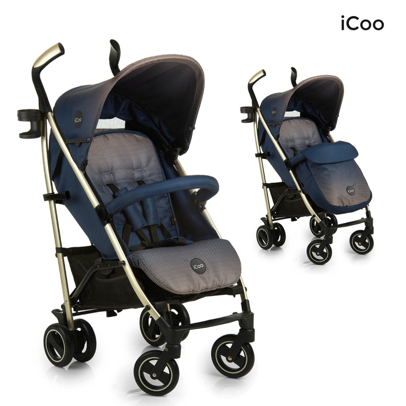 Коляска-трость iCoo Pace dress blue
