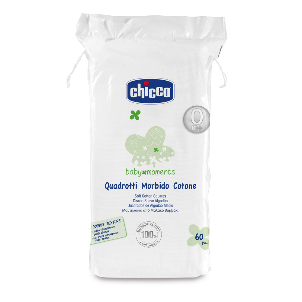 Ватные диски Chicco Baby Moments 60 шт.