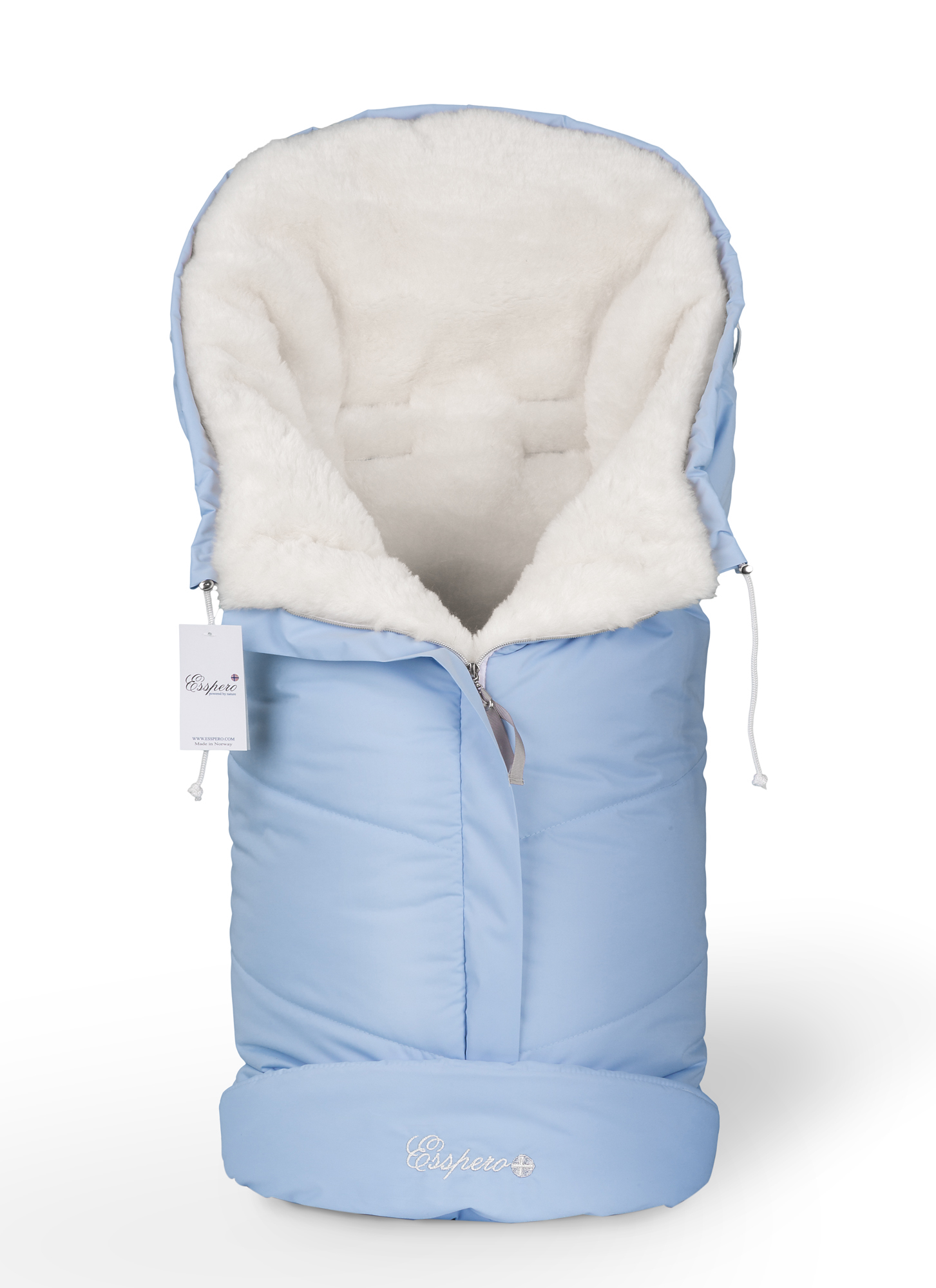 Esspero Sleeping Bag White (натуральная 100% шерсть) Blue Mountain