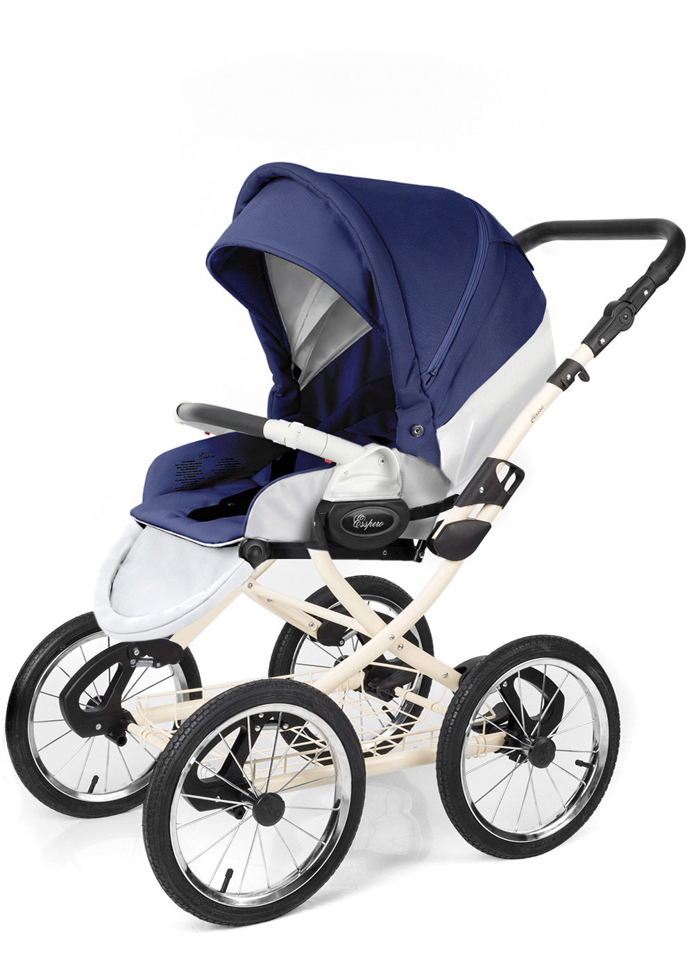 Прогулочная коляска Esspero Grand Classic (шасси Beige) Mar leatherette