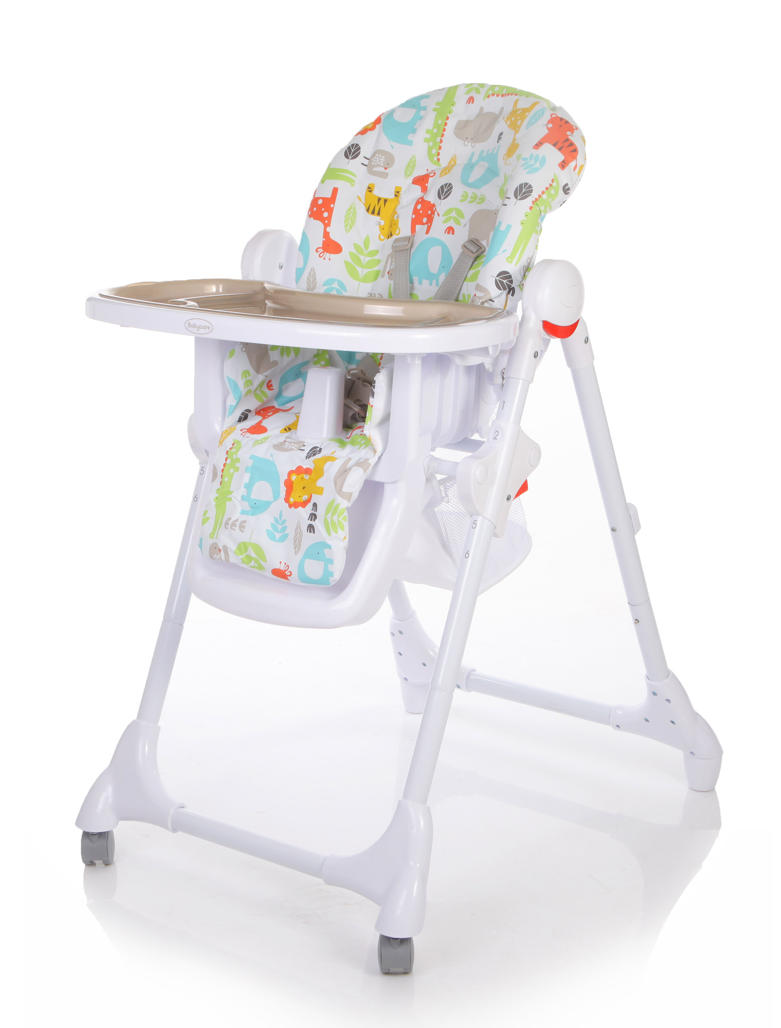 Стульчик Baby Care Fiesta серый