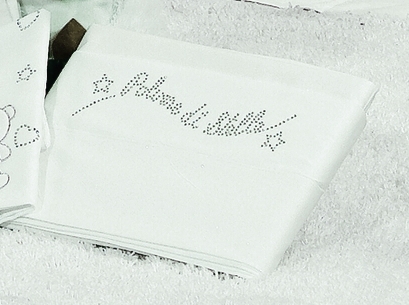 Постельный комплект Roman Baby POLVERE DI STELLE 3 предмета White (Белый)