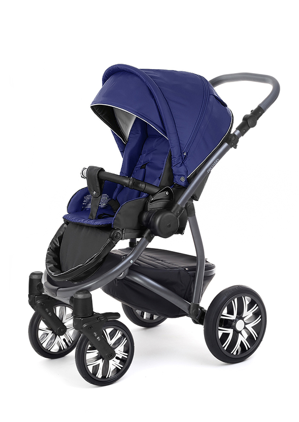 Прогулочная коляска Esspero Discovery Alu (шасси Graphite) Navy