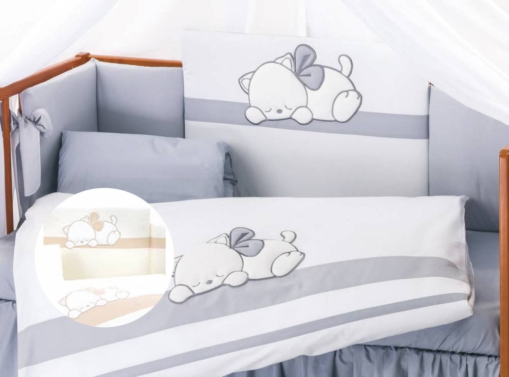 Комплект постельного белья Lepre Dreamland 6 предметов (125*65) 94 крем