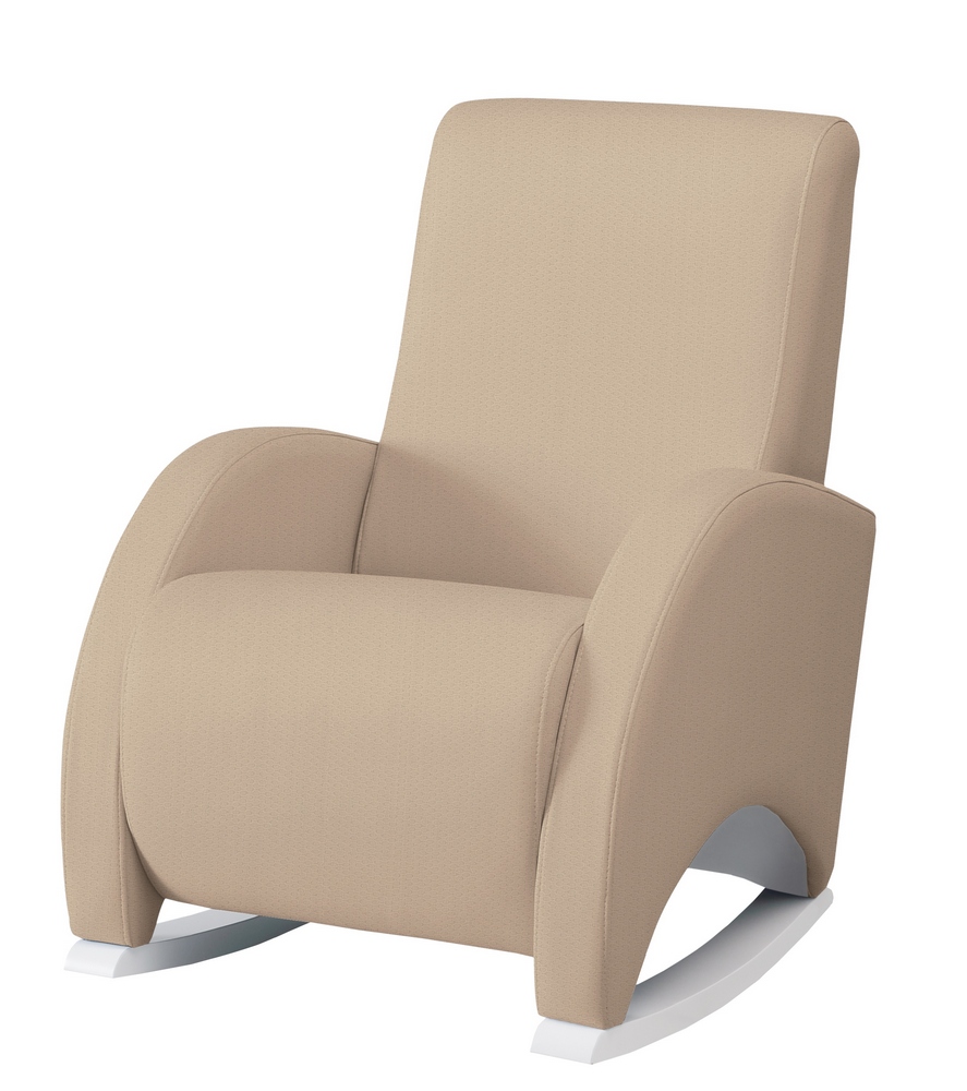 Кресло-качалка Micuna Wing/Confort White/Honeycomb Beige