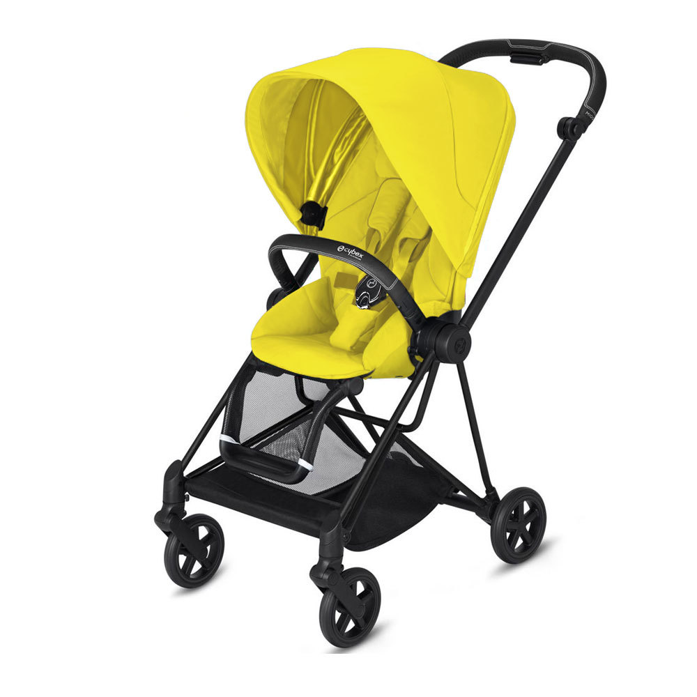 Прогулочная коляска Cybex MIOS III (шасси Matt Black) Mustard Yellow