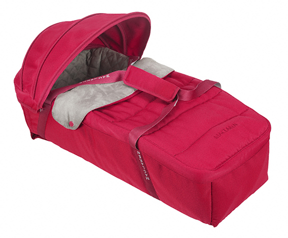 Люлька-переноска для коляски Maclaren XLR 2013-2014 Persian red Penguin grey