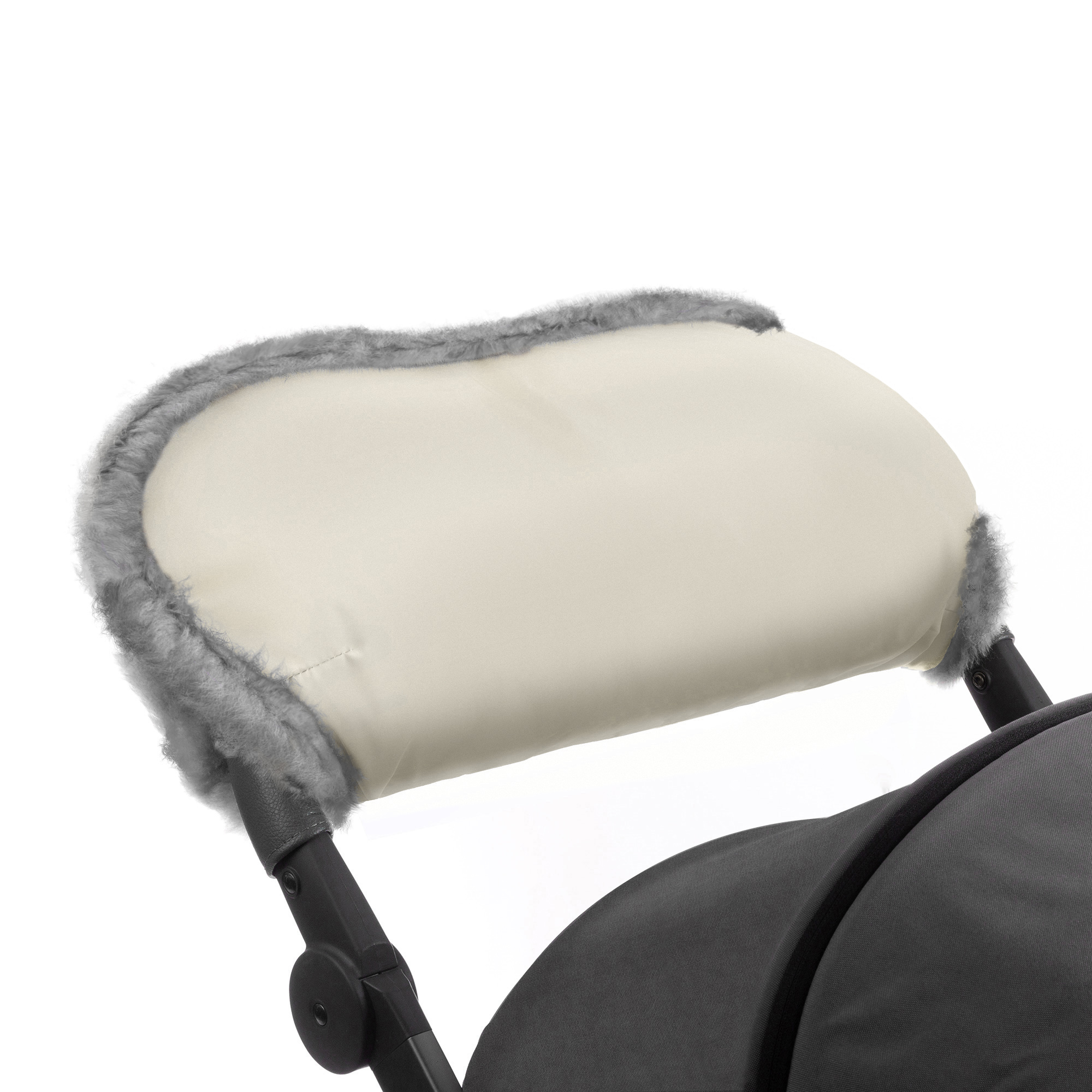Муфта для рук на коляску Esspero Solana (Натуральная шерсть) Beige