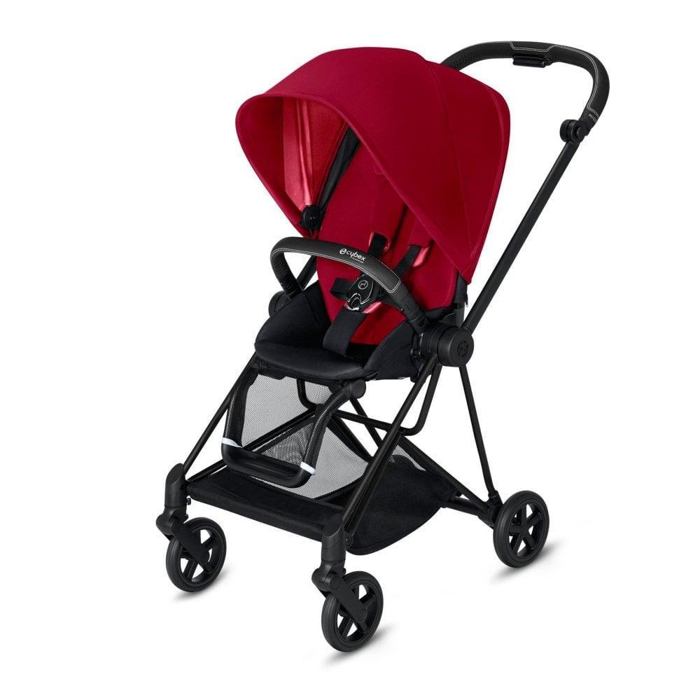 Прогулочная коляска Cybex MIOS III (шасси Matt Black) True Red