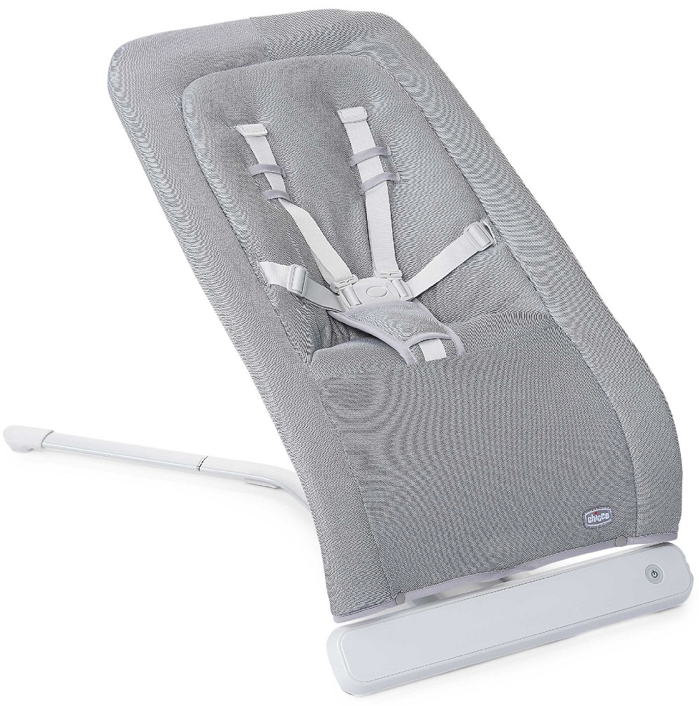 Креслице-качалка Chicco Rhythm'n'Sound Cool Grey