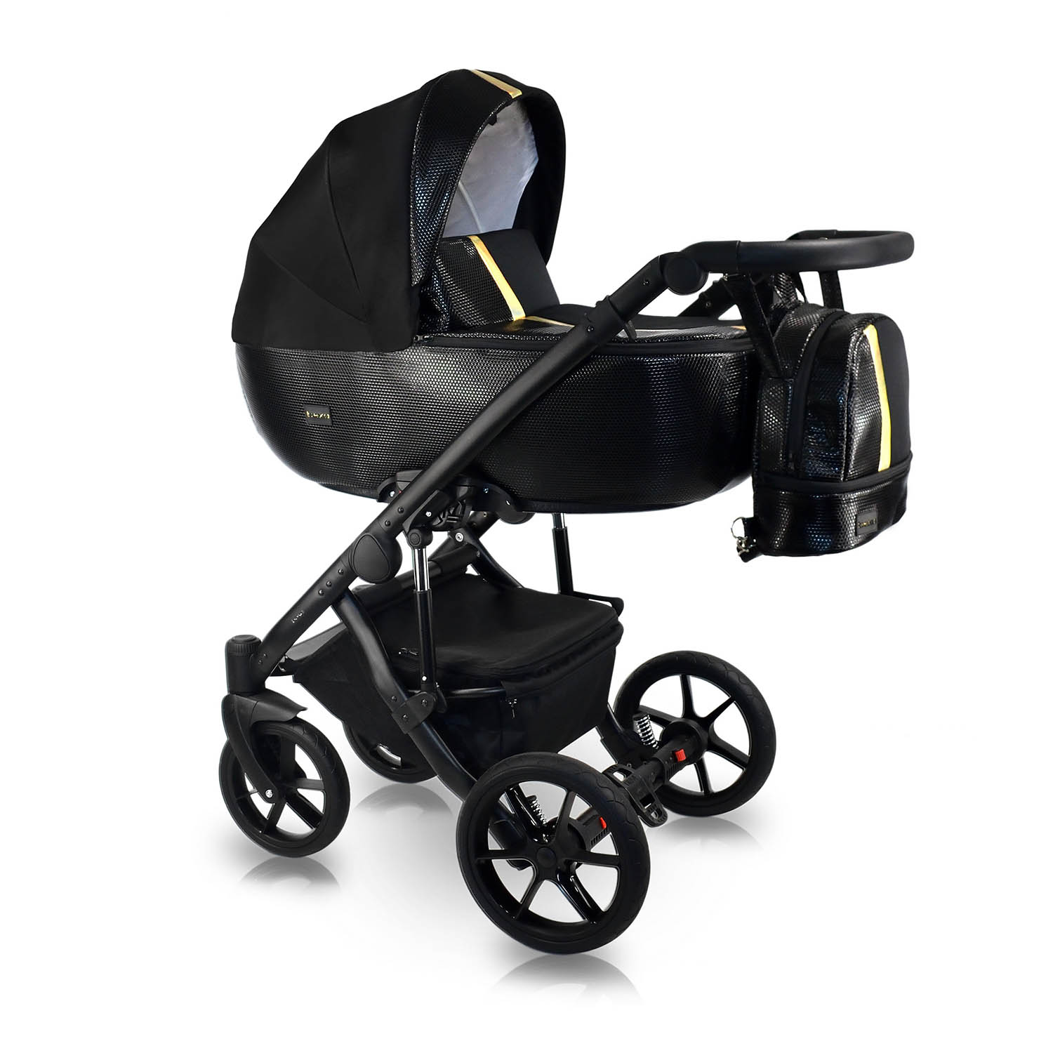 Коляска 2в1 BEXA AIR PRO черный