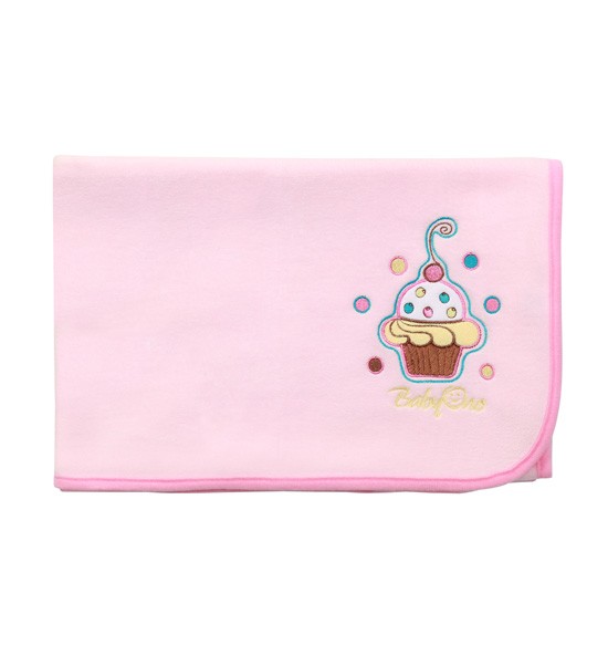 Плед BabyOno Нежность (75*100 см) Розовое пирожное