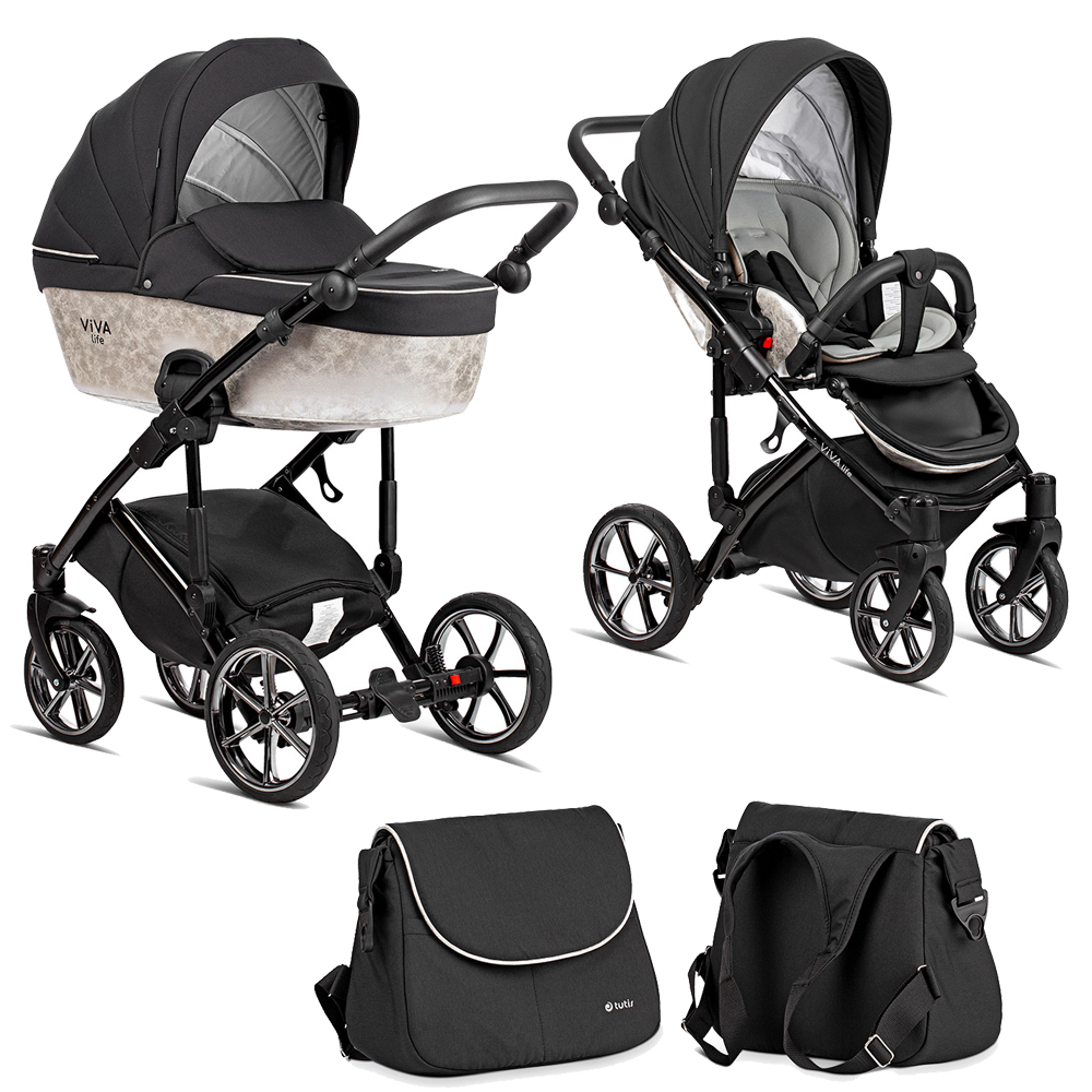 Коляска 2 в 1 Tutis Viva Life Majestic Silver