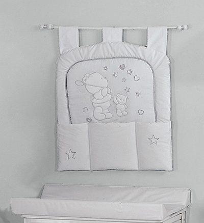 Панно с карманами Roman Baby POLVERE DI STELLE White (Белый)