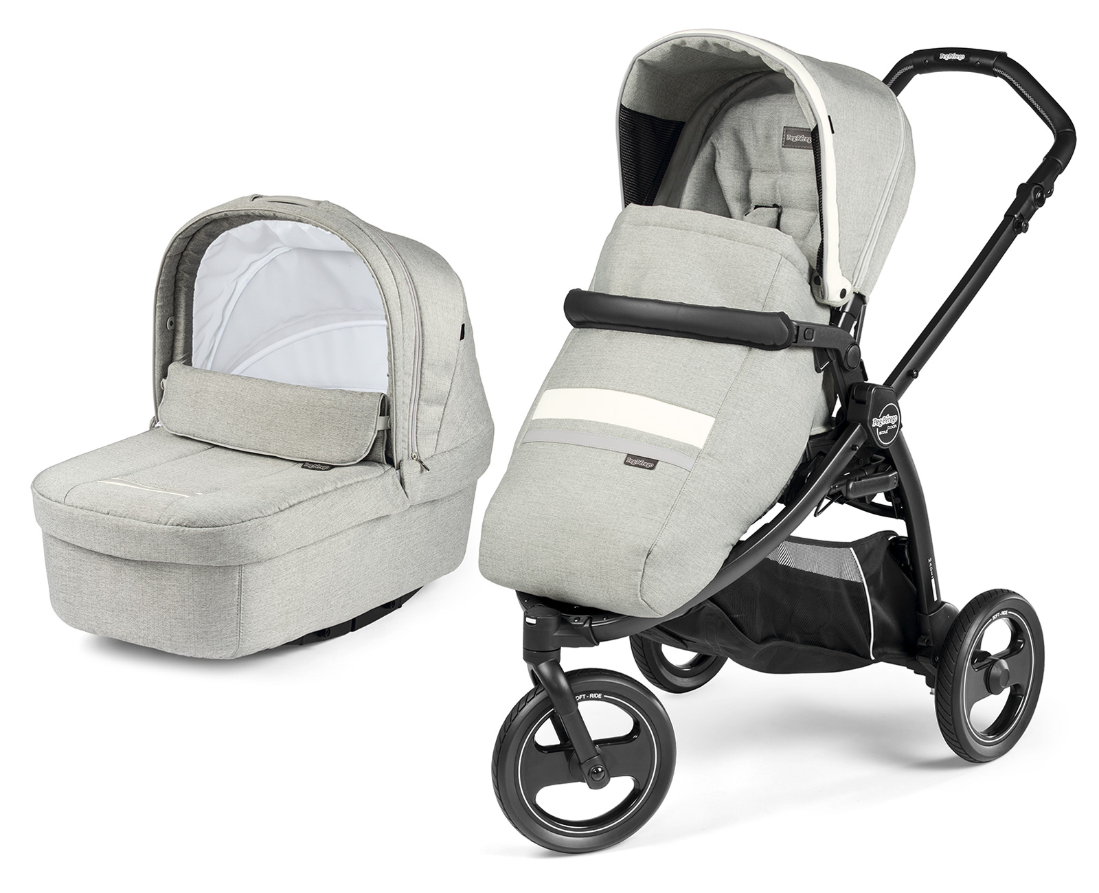 Коляска 2 в 1 Peg Perego Book Scout Primonido Luxe Pure