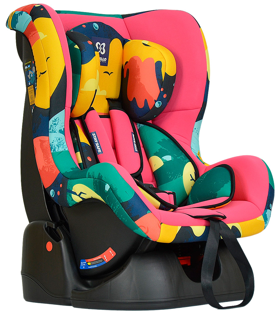 Автокресло Farfello GE-B космос розовый (pink+colorful)