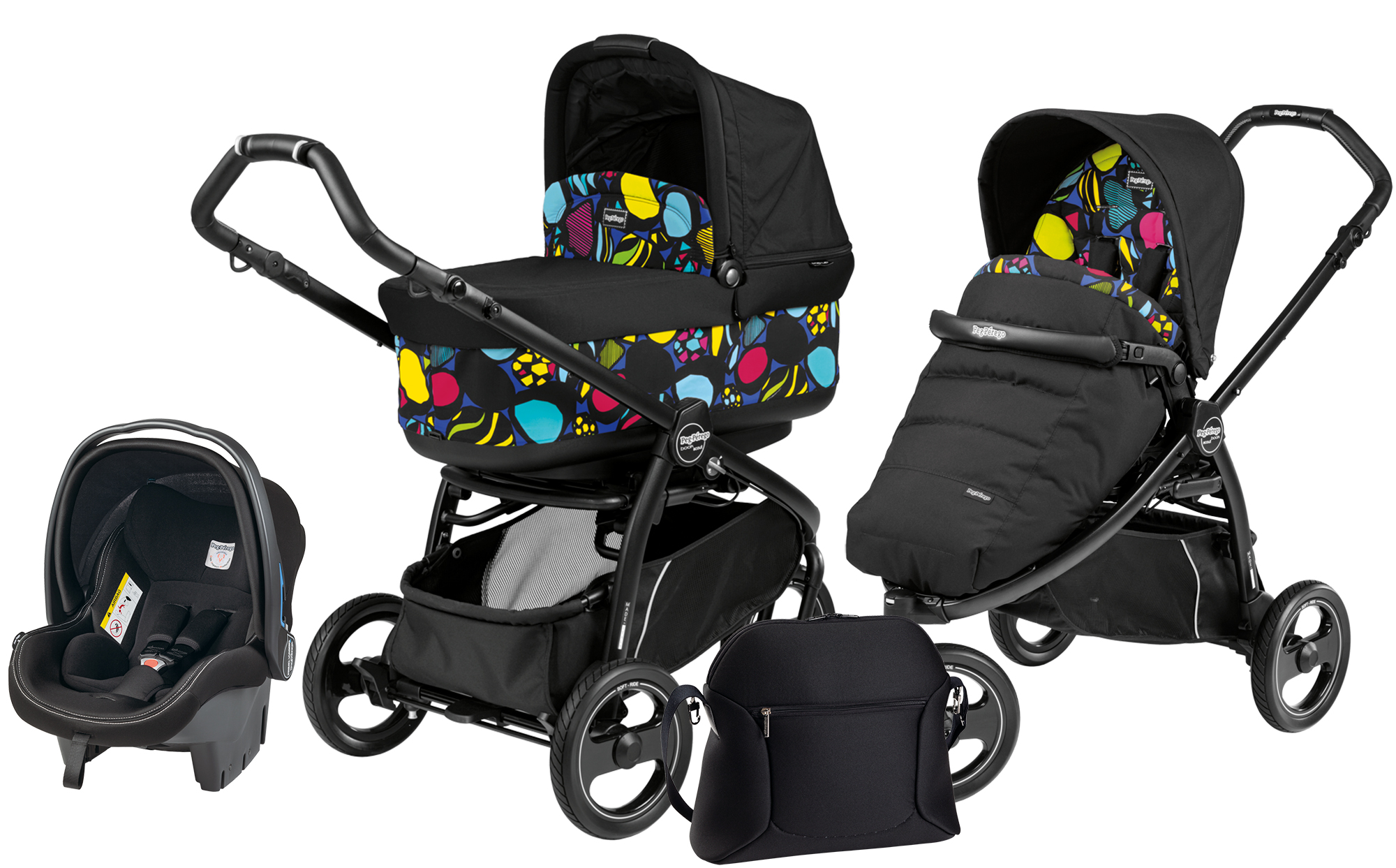 Коляска 3 в 1 Peg Perego Book Scout Pop Up Modular System Manri