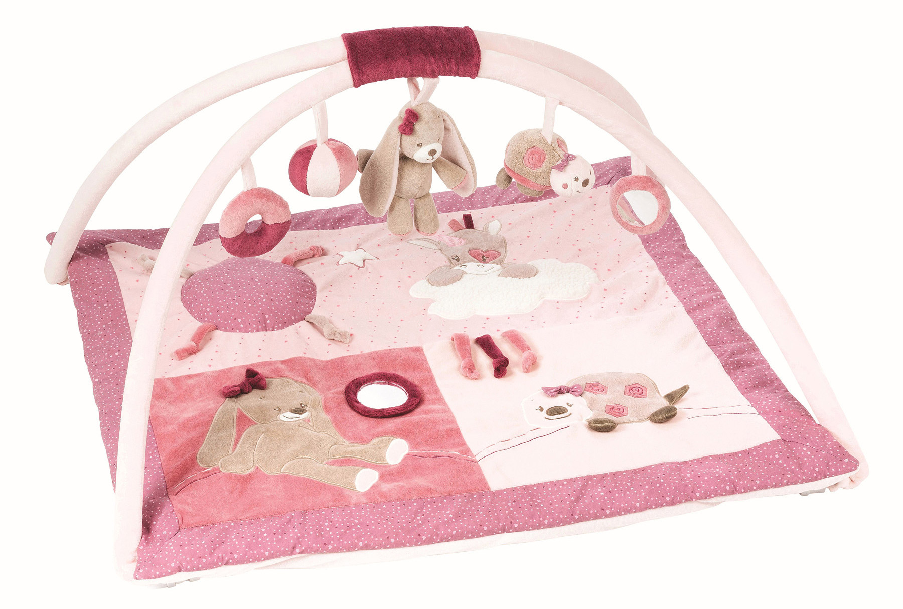 Игровой коврик Nattou Nina, Jade Lili Кролик, Единорог, Черепашка 987264