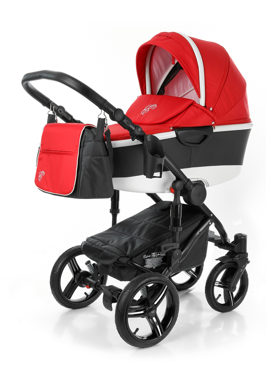 Коляска для новорожденных Esspero Magic Alu (шасси Black) Red