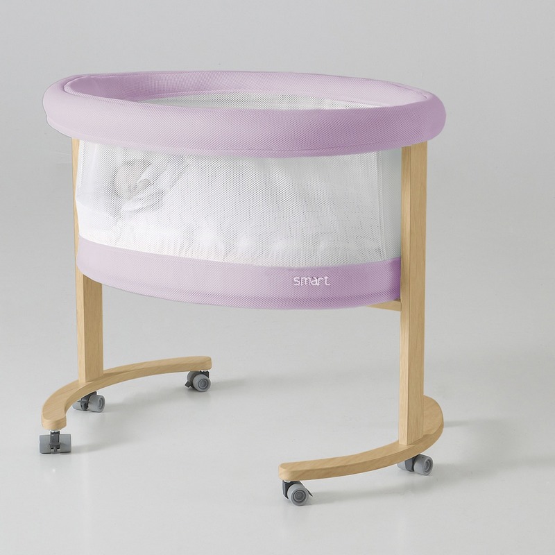 Колыбель Micuna Smart Fresh MO-1456 Pet Pink/Natural
