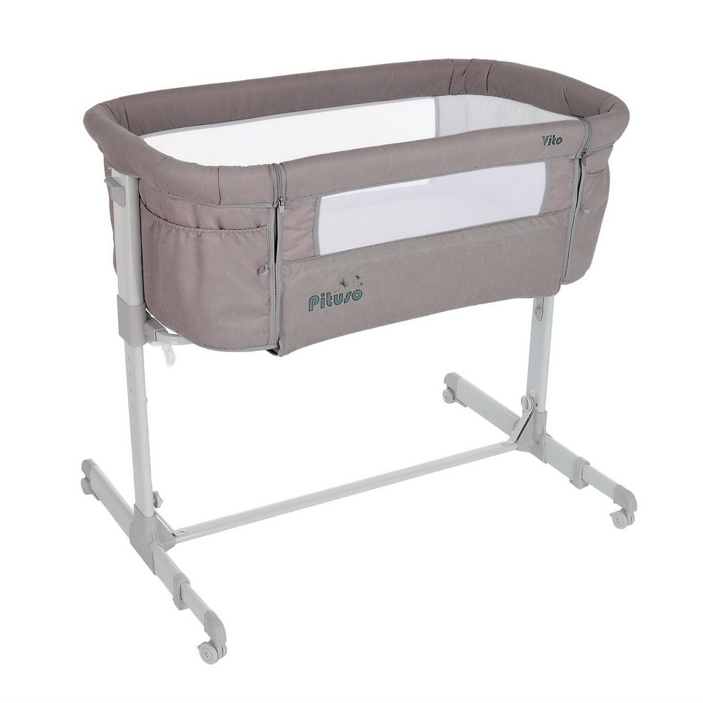 Колыбель Pituso Vito Dark Grey