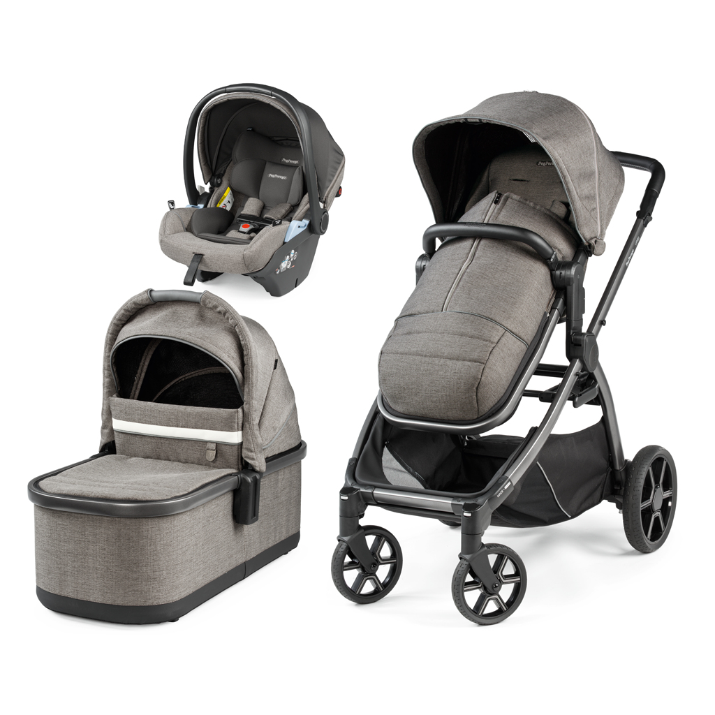 Коляска 3 в 1 Peg Perego Ypsi Lounge Modular City Grey