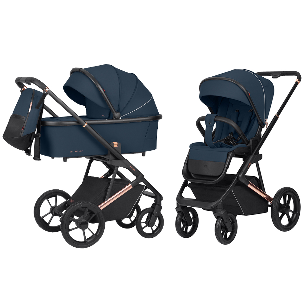 Коляска 2 в 1 Carrello Sigma CRL-6509 Navy Blue