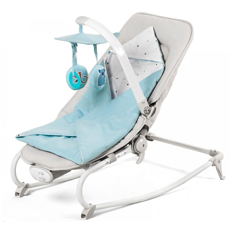 Шезлонг KinderKraft Felio blue