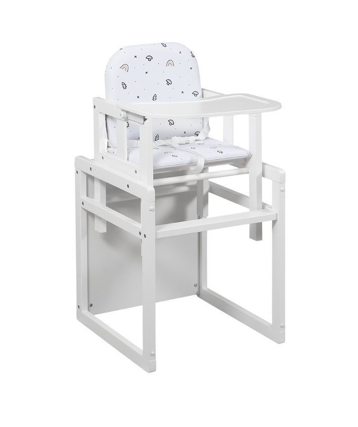 Стульчик для кормления растущий Micuna Tik-Tak White