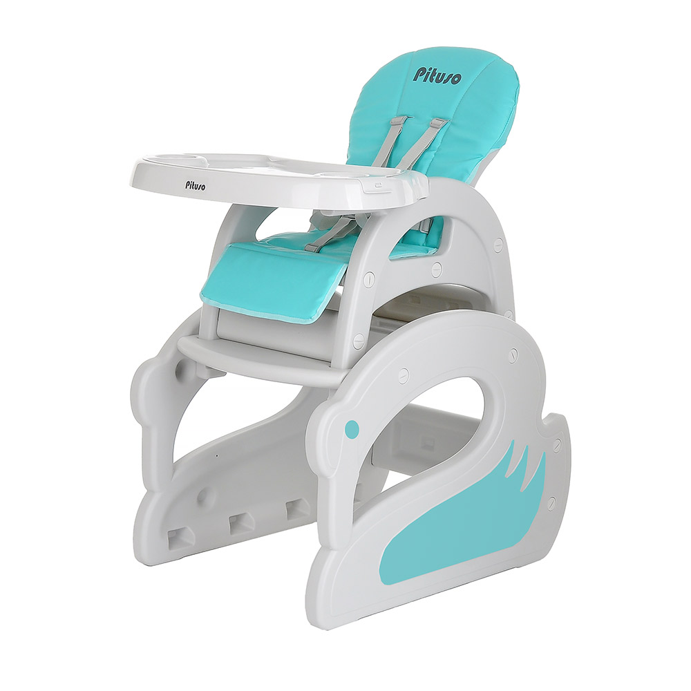 Стульчик для кормления Pituso Swan Turquoise