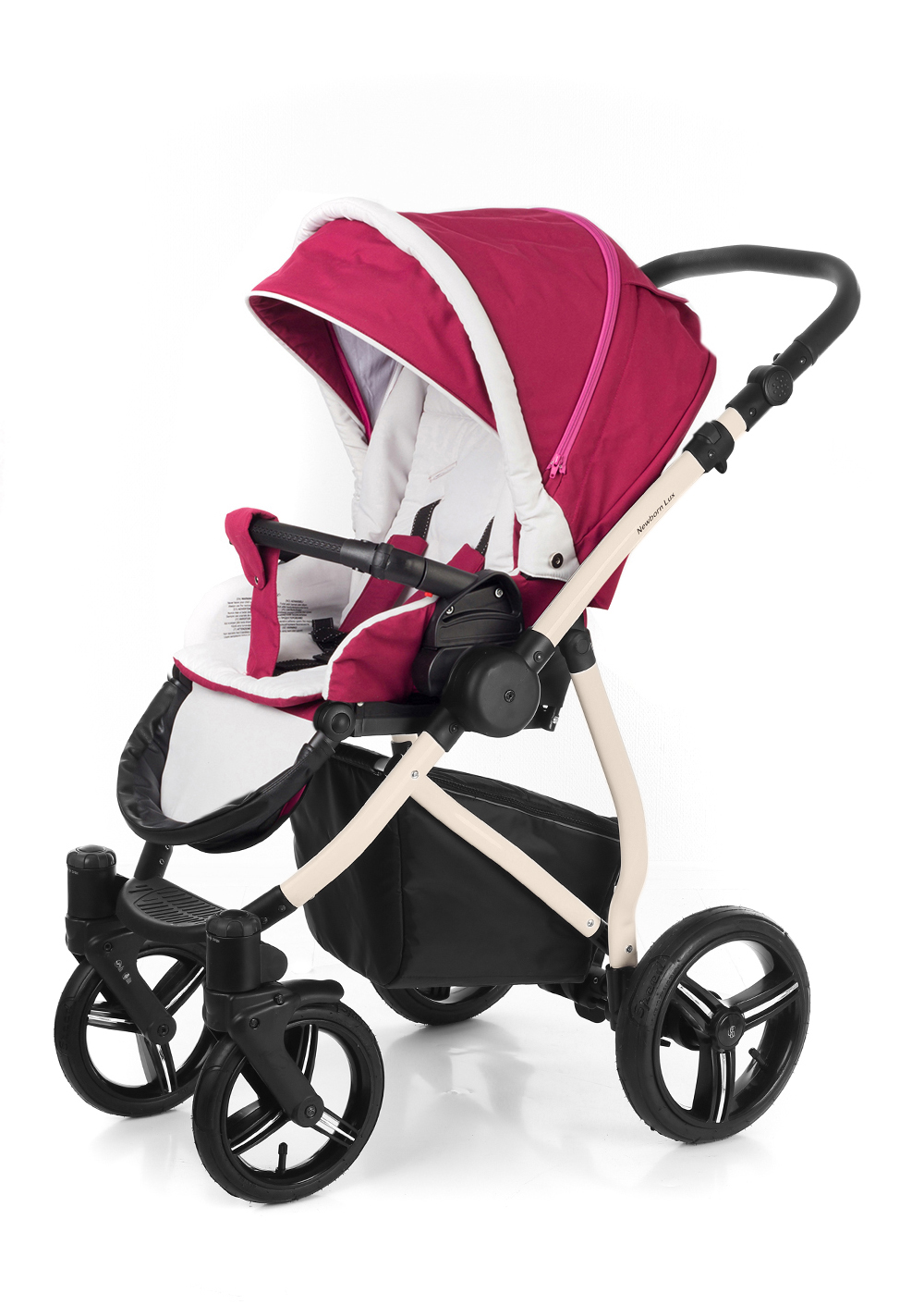 Прогулочная коляска Esspero Newborn Lux (шасси Beige) Borduex