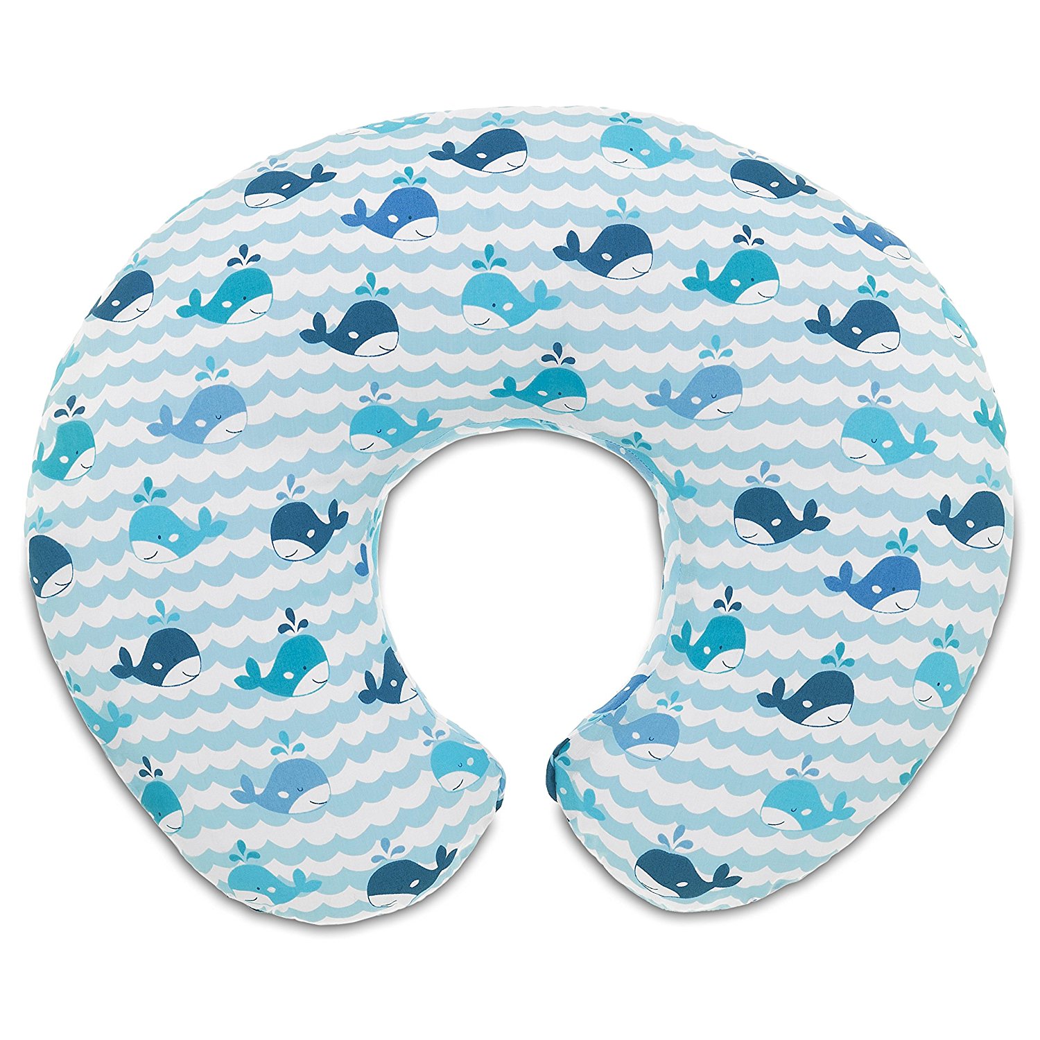 Подушка для кормления Chicco Boppy Blue Whales