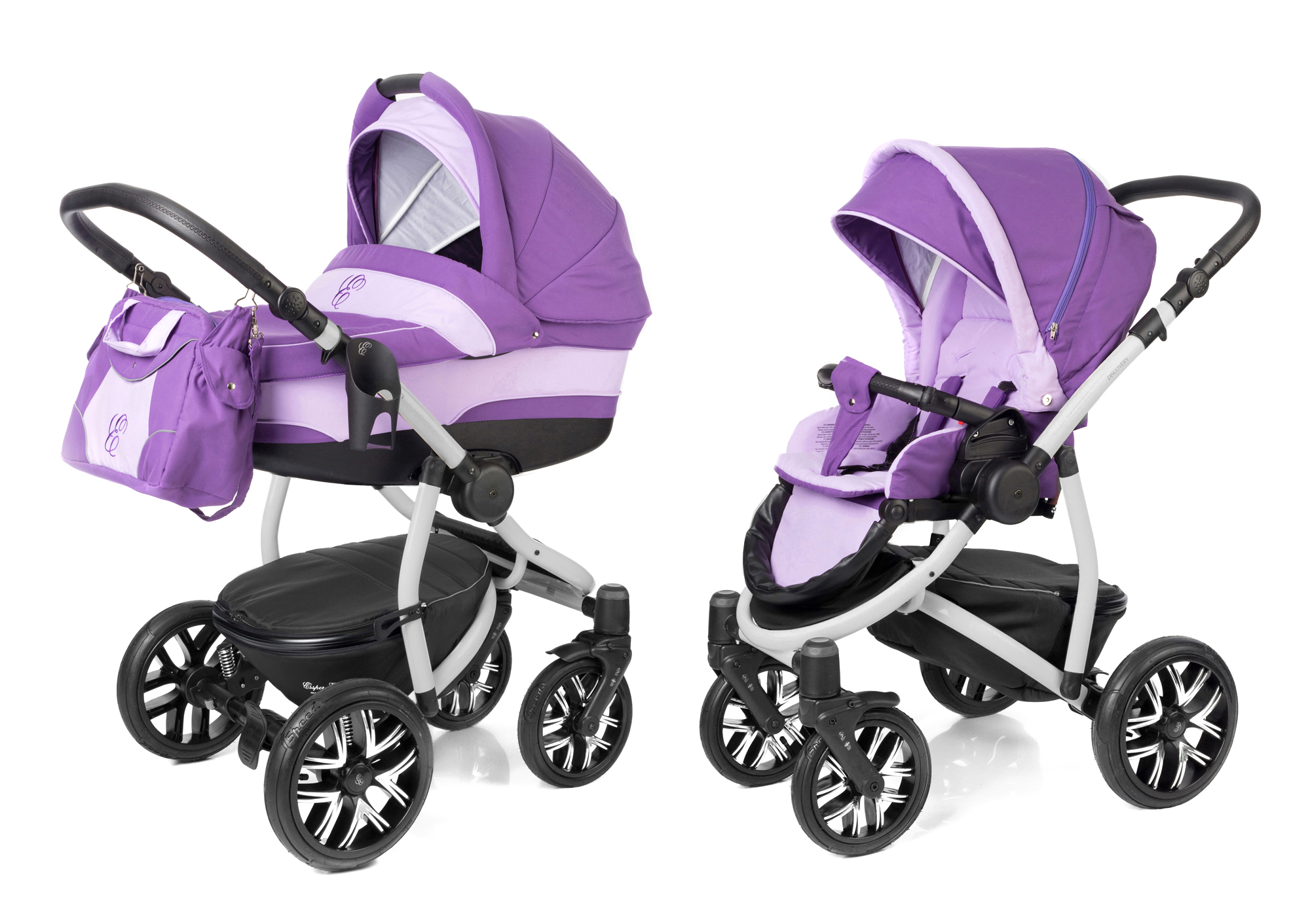 Коляска 2 в 1 Esspero Discovery (шасси Grey) Iris