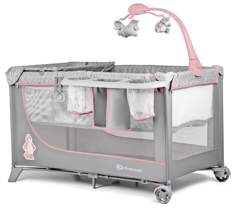 Манеж Kinderkraft Joy pink