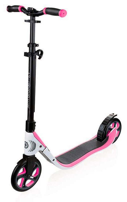Самокат Globber ONE NL 205 Бело-розовый
