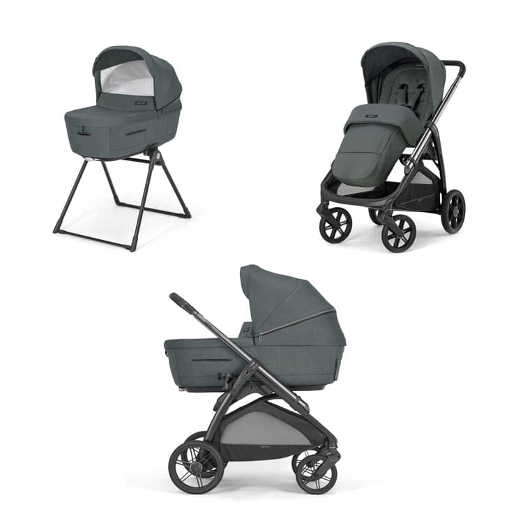 Коляска 2 в 1 Inglesina Aptica с подставкой под люльку Stand Up New Emerald Green